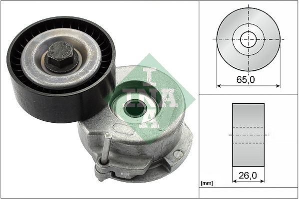 WILMINK GROUP Натяжная планка, поликлиновой ремень WG1253302